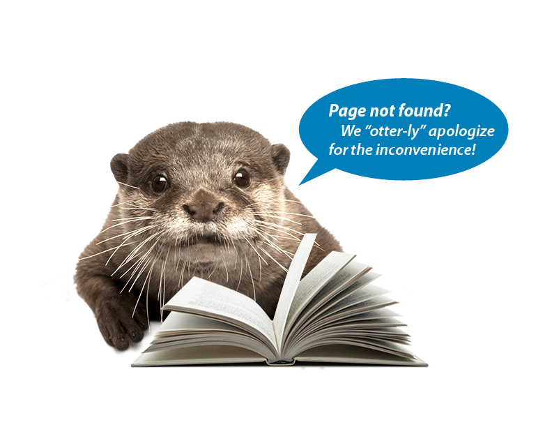 Page not found? We “otter-ly” apologize for the inconvenience!